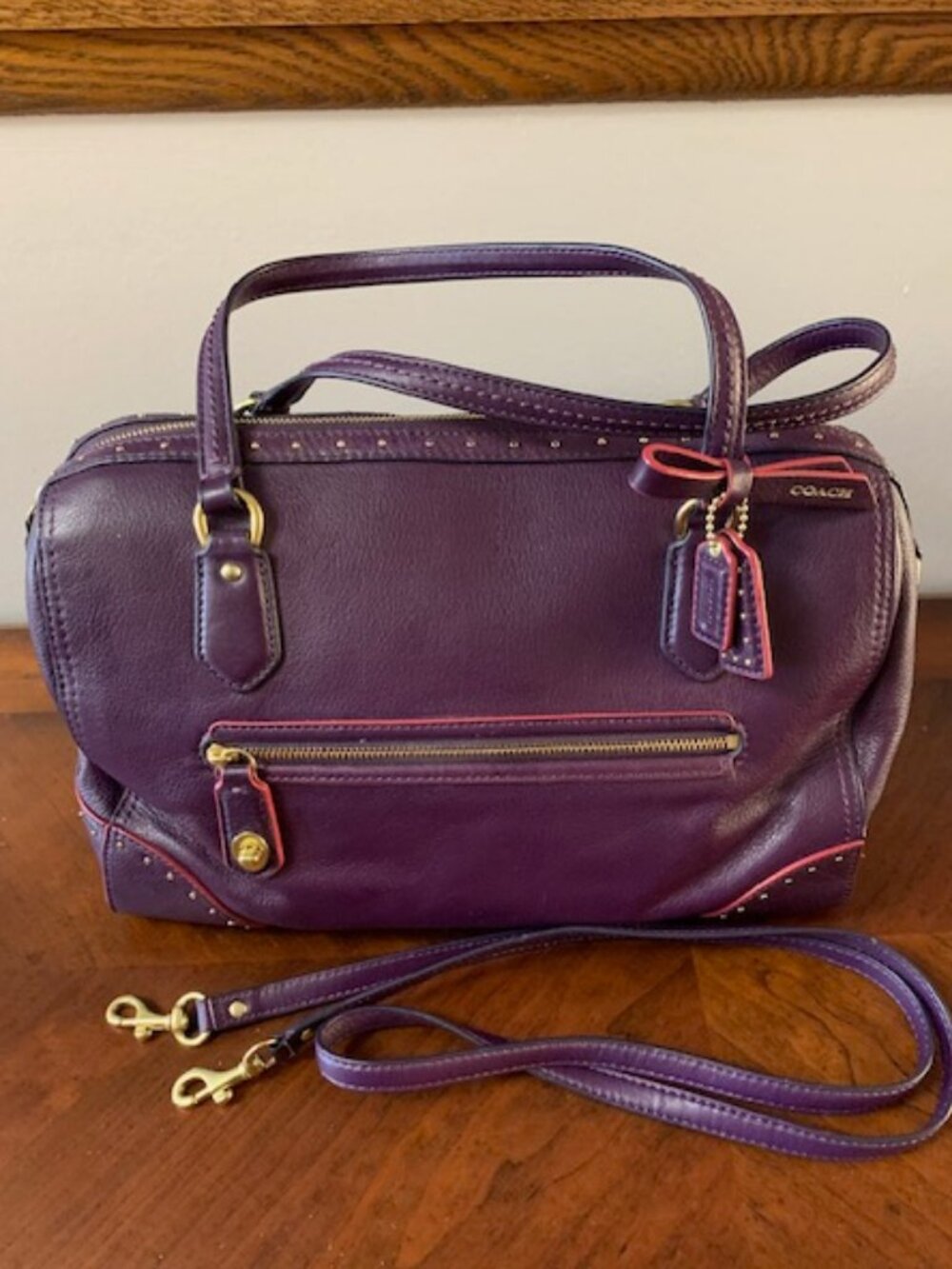 Like New Coach Leather Satchel
